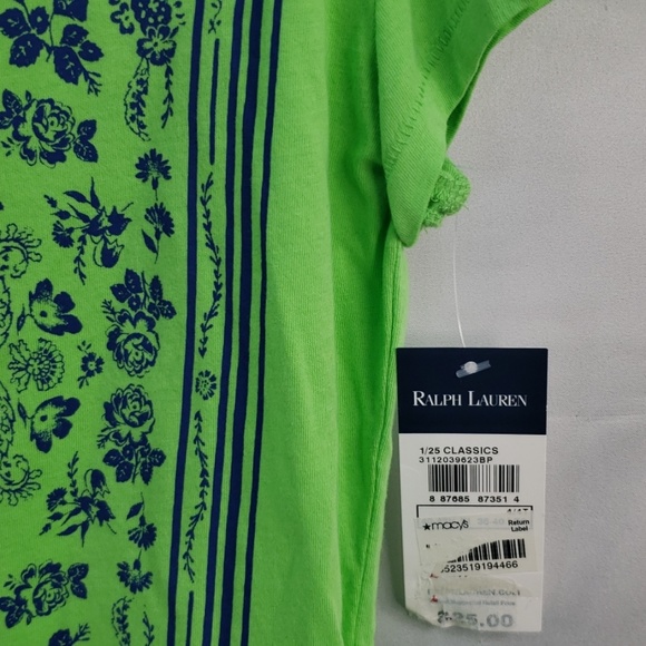 RALPH LAUREN POLO T-SHIRT WITH SCREEN PRINT LOGO 4 - Picture 3 of 5